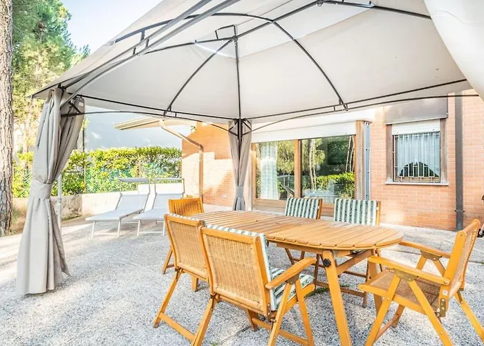 Βίλα Pineta House Lignano Free Parking-beach-garden *